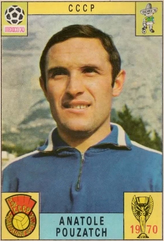 Анатолий Пузач, наклейка Panini 1970